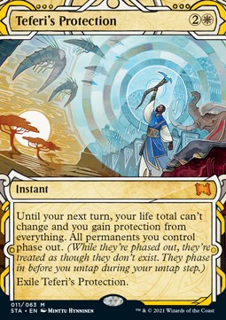 Teferi's Protection STA-11 Mythic Excellent Englisch Foil