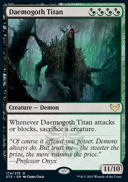 Dämogoth-Titan STX-174 Rare Near Mint Deutsch