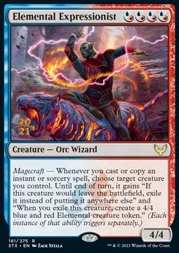 Elementarer Expressionist (V.1) PSTX-181 Rare Excellent Deutsch Foil