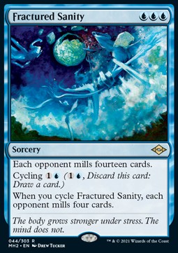 Fractured Sanity MH2-44 Rare Excellent Englisch Foil