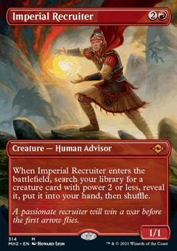 Imperial Recruiter XMH2-314 Mythic Near Mint Englisch Foil