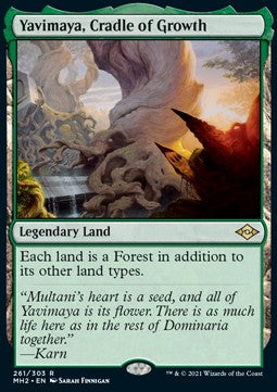 Yavimaya, Cradle of Growth MH2-261 Rare Excellent Englisch