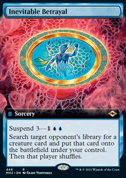 Inevitable Betrayal XMH2-446 Rare Excellent Englisch Foil