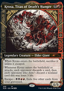 Kroxa, Titan of Death's Hunger SLD-225 Mythic Near Mint Englisch