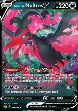 Galar-Lavados V CRE-097 Ultra Rare Excellent Deutsch