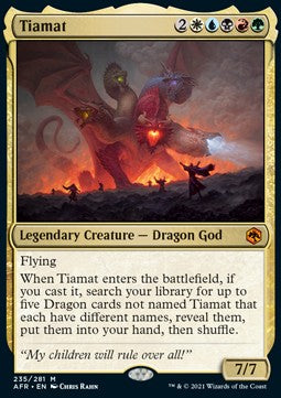 Tiamat AFR-235 Mythic Excellent Englisch