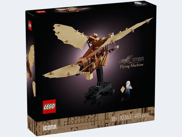 LEGO Icons Leonardo da Vincis Fluggerät