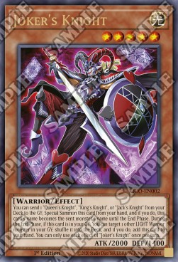 Ritter des Jokers (V.1) KICO-002 Ultra Rare Near Mint Deutsch 1. Auflage