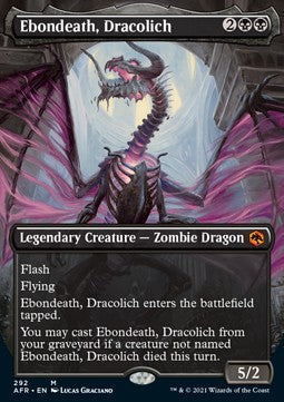 Ebondeath, Dracolich XAFR-292 Mythic Excellent Englisch