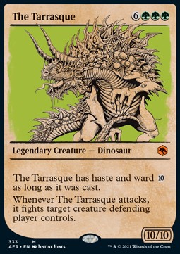The Tarrasque XAFR-333 Mythic Near Mint Englisch