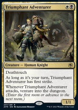 Triumphant Adventurer AFR-237 Rare Near Mint Englisch