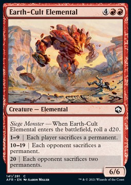 Erdkult-Elementar AFR-141 Common Near Mint Deutsch