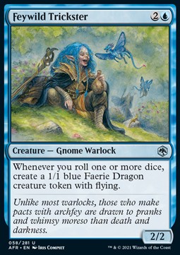Feywild-Trickserin AFR-58 Uncommon Near Mint Deutsch