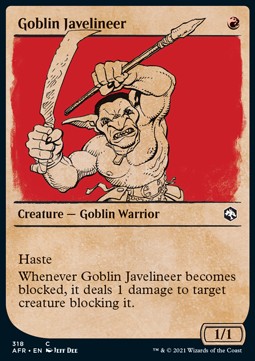 Goblin-Speerwerferin XAFR-318 Common Near Mint Deutsch