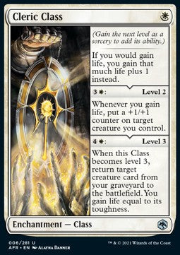 Cleric Class AFR-6 Uncommon Near Mint Englisch