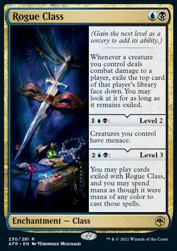 Rogue Class AFR-230 Rare Excellent Englisch Foil