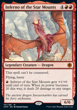 Inferno der Sternenberge AFR-151 Mythic Near Mint Deutsch