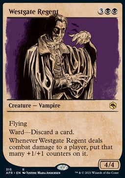 Westtor-Regent XAFR-315 Rare Excellent Deutsch Foil