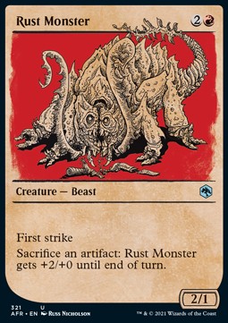 Rostmonster XAFR-321 Uncommon Near Mint Deutsch