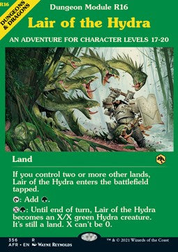 Lair of the Hydra XAFR-356 Rare Excellent Englisch Foil