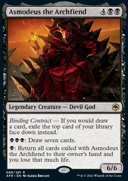 Asmodeus the Archfiend AFR-88 Rare Excellent Englisch