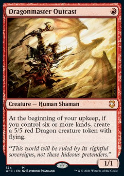 Dragonmaster Outcast AFC-124 Mythic Near Mint Englisch