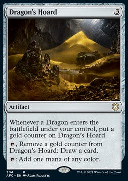 Dragon's Hoard AFC-204 Rare Excellent Englisch