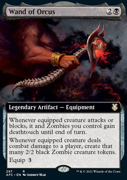 Wand of Orcus XAFC-297 Rare Near Mint Englisch