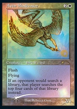 Aven Mindcensor PROM-1 Rare Near Mint Englisch Foil