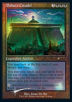 Bolas's Citadel PROM-3 Rare Excellent Englisch Foil