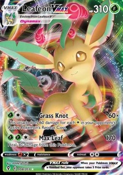 Leafeon VMAX EVS-008 Ultra Rare Near Mint Englisch