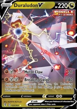 Duraludon V EVS-122 Ultra Rare Excellent Englisch