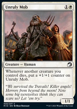 Unruly Mob MID-40 Common Near Mint Englisch
