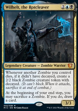 Wilhelt, the Rotcleaver MIC-2 Mythic Excellent Englisch