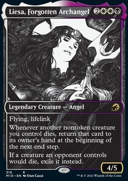 Liesa, Vergessener Erzengel XMID-319 Rare Near Mint Deutsch Foil
