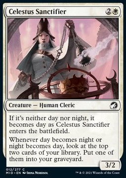 Celestus Sanctifier MID-12 Common Near Mint Englisch