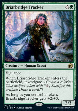 Briarbridge Tracker MID-172 Rare Excellent Englisch Foil