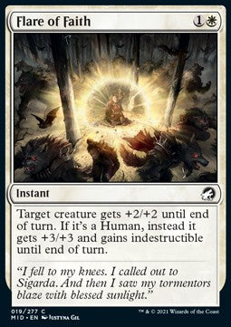 Flare of Faith MID-19 Common Near Mint Englisch