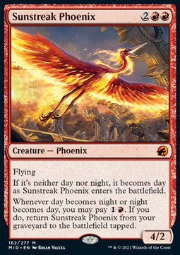 Sunstreak Phoenix MID-162 Mythic Excellent Englisch