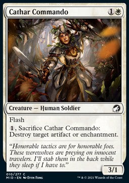 Cathar Commando MID-10 Common Excellent Englisch Foil
