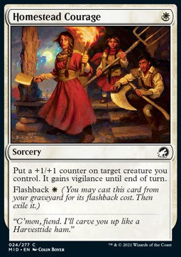 Homestead Courage MID-24 Common Excellent Englisch