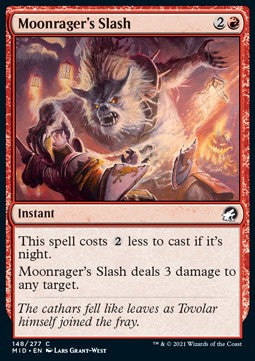 Moonrager's Slash MID-148 Common Near Mint Englisch