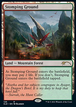 Stomping Ground SLDDR-126 Rare Good Englisch