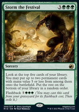 Storm the Festival PMID-200 Rare Excellent Englisch Foil