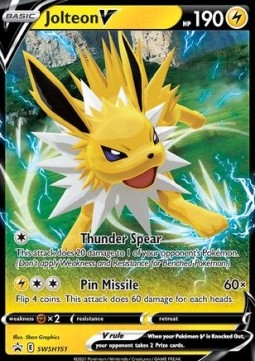 Jolteon V SWSH-151 Promo Excellent Englisch