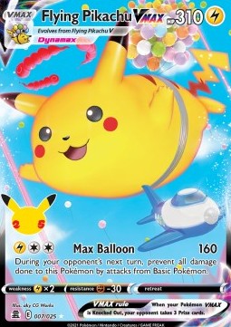 Fliegendes Pikachu VMAX CEL-007 Ultra Rare Near Mint Deutsch