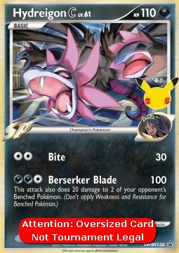 Hydreigon [C] Lv.61 SWSH-138 Oversized Near Mint Englisch