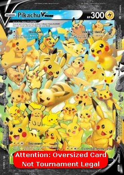 Pikachu V-UNION SWSH- Oversized Near Mint Deutsch