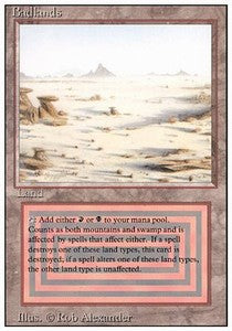 Badlands 3ED- Rare Played Englisch