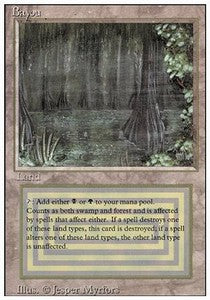 Bayou 3ED- Rare Played Englisch